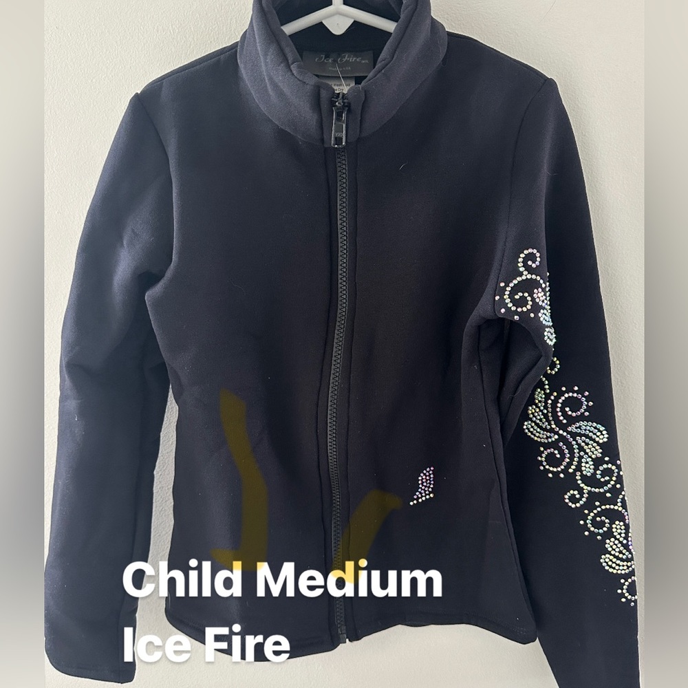 Rhinestoned Skating Practice jacket